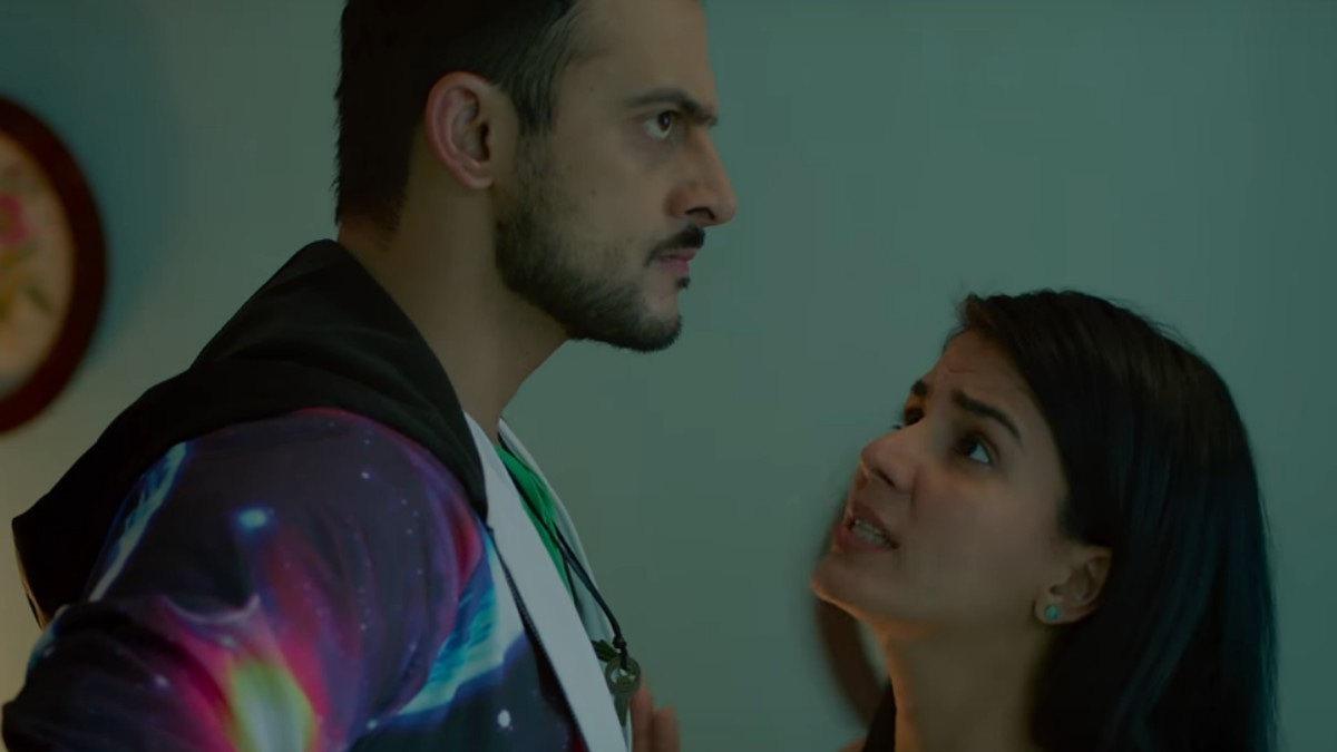 Scene from the movie Blackmail